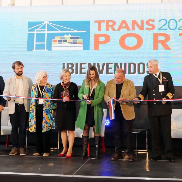 Vicepresidenta de EPV participó en inauguración de la feria Trans-Port 2022 en Valparaíso
