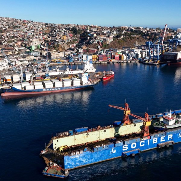 Puerto Valparaíso consolida cifras positivas en atención a camiones durante la temporada frutícola